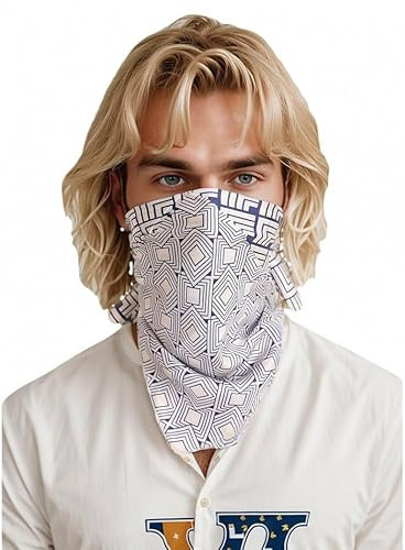 Prettystern Herr Dame reine Seide Bandana handrolliertes SeidenHalstuch unisex Nickituch