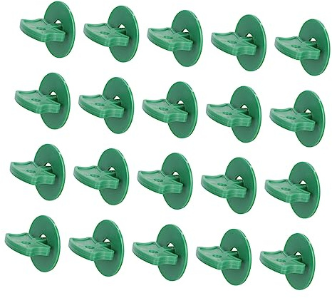 UKCOCO 50piezas Hebillas De Fijación para Invernadero Hebillas De Jardín De Plástico Conectores para Plantas Jardín