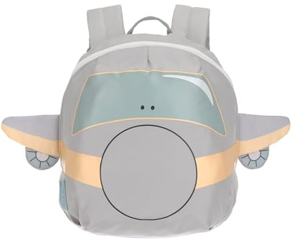 LÄSSIG Kleiner Kinderrucksack für Kita Kindertasche Krippenrucksack mit Brustgurt, 20 x 9.5 x 24 cm, 3,5 L/Tiny Backpack Tiny Drivers Airplane