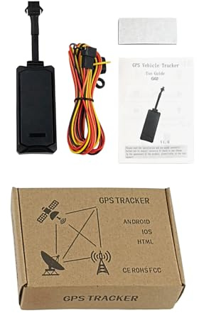 Dubbulon Dispositif De Localisation De Voiture | Batterie Longue Durée Alerte De Mouvement Discrète - Localisateur Automobile - pour la Sécurité en Conduite Camion Camping-Car Moto Vélo Bagage Long