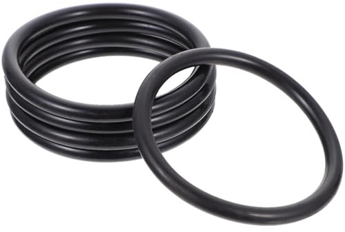 Alipis 5pcs Rubber Rings for Singing Bowls Large Non-slip Cushion Mats Sound Bowl Base Support for Stability and Collision Prevention Accessories
