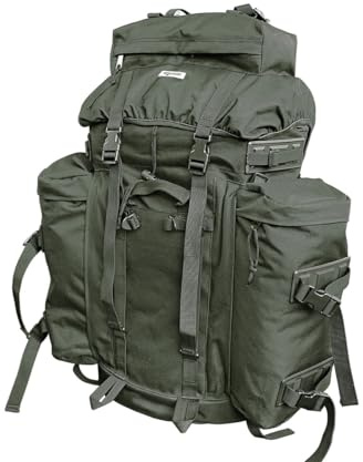 Commando Industries Army Mountain Rucksack Trekking Outdoor 100 Liter (Oliv)