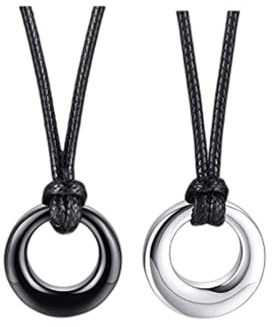 XUANPAI 2 Stk. Gedenkanhänger Armband Set Urne für Asche Kundenspezifisches Andenken Öffnungsbarer Halter Einäscherung Medaillon Urne Armreifen Halsketten Personalisierter Schmuck für Unisex Silber