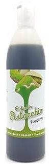 3 x Halta Topping Pistacchio Salsa de pistacho para postres, pasteles, helados, 650 g