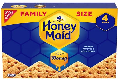 Honey Maid Galletas Graham, tamaño familiar, 19.5 onzas