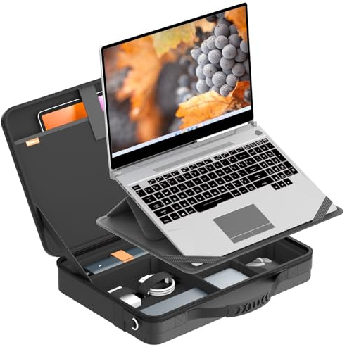 Smatree MobileBase Borsa per laptop con supporto per 15,6 pollici MSI WS66 10T/11U, Prestige 15/Stealth GS66/Delta 15/Summit B15 A11M, Modern 15/15A (non adatta per MSI 16 pollici) (A485S)