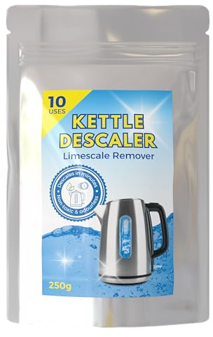 Kettle Descaler (10 uses) | Limescale Remover | Multipurpose - For Kettles, Coffee Machines and Irons