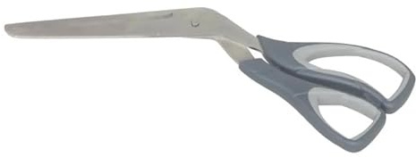 Paris Prix Five Simply Smart - Ciseaux à Pizza en INOX Ergonomique 27cm Gris