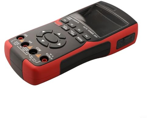 Handheld 3 in 1 Oscilloscope with Dual Channel Multimeter and Signal Generator Compatible with Wide Voltage and Current Ranges