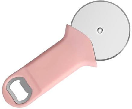Gatuida Tagliapizza Resistente Impugnatura Confortevole in Acciaio Inossidabile e Facile da Pulire Rotella per Pizza per Cucina e Preparazione di Dolci
