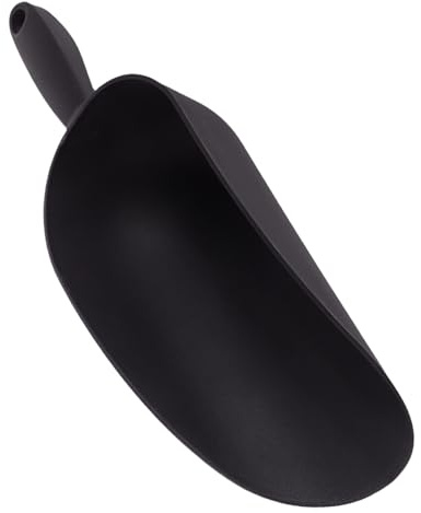 Kisangel Pelle à Main Détectable Plastique Mini Bêche à Bout Rond pour Pots De Fleurs Et Parterres Légère Et Pratique