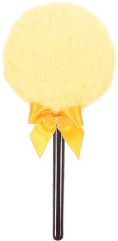STOBAZA Multifunktionale Flauschige Puderquaste aus Weichem Plüsch Kleiner Trockener Make Up Puderquaste für Losen Körper und Kosmetikpuder Handliche Haushaltspuderquaste für Unterwegs