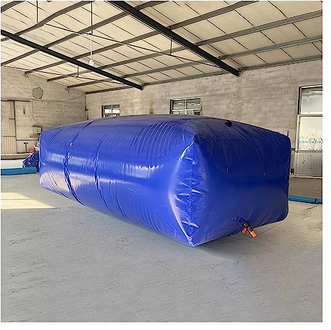 1 st hopfällbar PVC-vattentank med stor kapacitet - 110L till 6000L for jordbruk, utomhusbruk och nödsituationer(757L/200Gal/1.2x1x0.64m)
