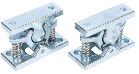 Ausla Pestillo de Puerta Doble de Rodillo para Vehículos Recreativos, con Resorte, de Alta Resistencia, para Garajes, Remolques y autocaravanas.