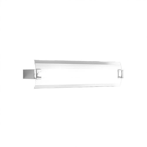 Aplique Gran Moderna Top Light modelo 1073/AG Cristal orientable Satinado en el Centro bordes Transparentes