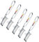 Westmark 5 Pelapatate universali con punta, Famos, L'originale, Lama in acciaio inox, Argento, 106122E3