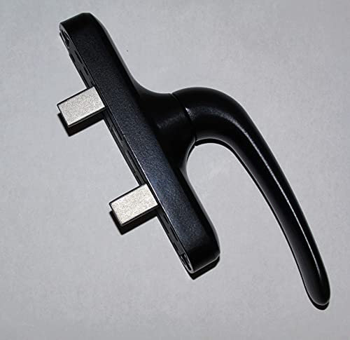 Maniglia Cremonese universale apertura interna per porte finestre in alluminio (nero)