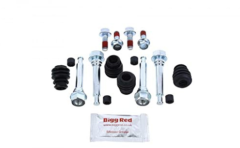 Bigg Red - Brake Caliper Slider Bolt Kit - Rear Left & Right - Fits Only Models with 259mm Rear Brake Discs - Compatible with Selected Models