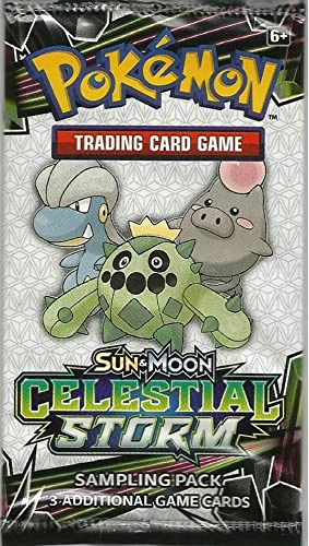 Pokémon Sun and Moon Celestial Storm Sampling/Fun Pack - Versiegelte Proben Booster