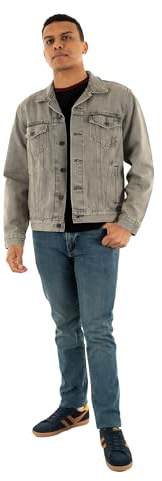 Levi's The Trucker Jacket Greys The Trucker Jacket Grey Uomo (Pacco da 1)