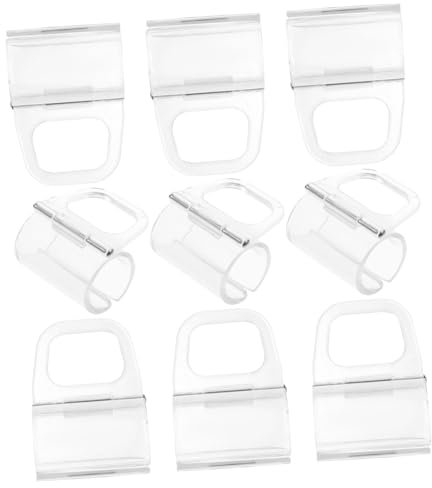 Warmhm Rolloliftgriff Abs Transparent Langlebig Mit Clips Ohne Werkzeug Für Schnurlose Jalousien Und Fensterrollos