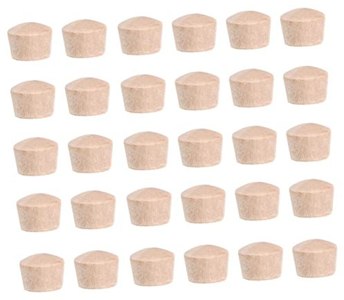 Uonlytech 300stücke Holzstopfen Mit Rundkopf Für Möbelbeschläge Dekorative Schraublochstopfen Stopfenersatzteile Aus Holzmaterial Einfach Anzubringen Mit Holzleim