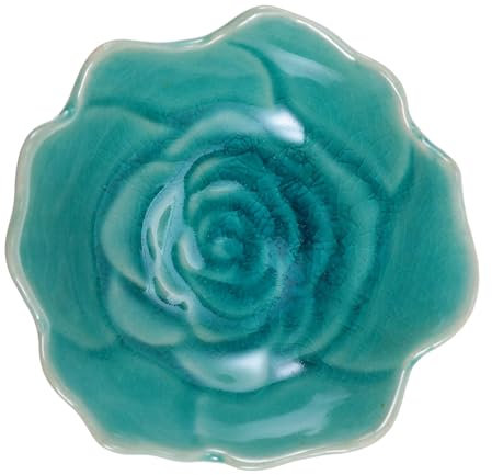 Alipis Ylang Ylang Essential Oil Holder Small Ceramic Dish Incense Bowl Fragrance Oil Burner for Spa Home Decor