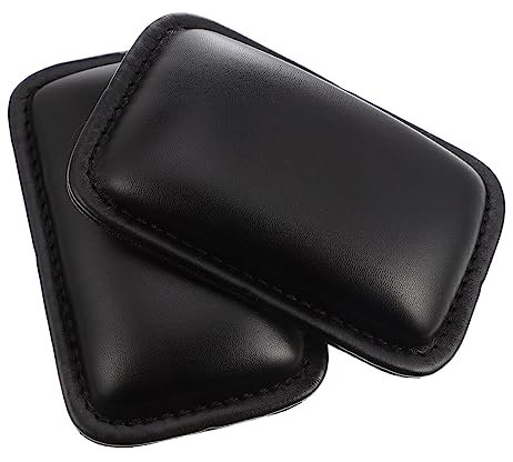 STOBOK 2stücke Ergonomische Maus Handgelenkauflage Und Tastatur Handgelenkstütze Aus Schwarzem Kunstleder Weiche Polsterung Für Büro Gaming Und Langes Tippen Kompatibel Mit Desktop Und La