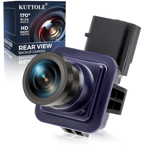 KUTTOLE Backup Camera Compatible with Ford Fusion 2013 2014 2015 2016 Parking Assist Rear View Camera ES7T-19G490-AA ES7Z-19G490-A DS7Z-19G490-A DS7T-19G490-DD E1GT-19G490-BB