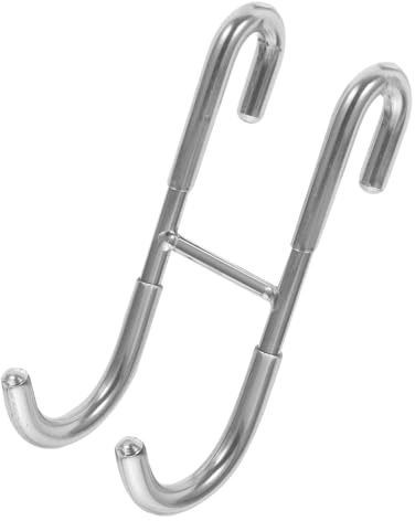 MAGICLULU 3 Ganci Sopra La Porta Gancio Per Porta Doccia in Portasciugamani in Acciaio Inossidabile Per Bagno Giardino Camera Da Letto