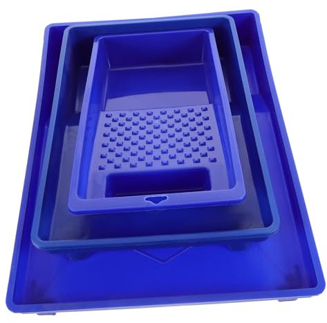 Hemobllo 3pezzi Vassoi Per Vassoi Capacità Per Mischiare Colori Strumento Per Per Artistici e Decorazioni