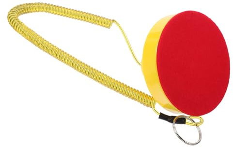 BESTonZON 1pièce Poignée Poussoir De Hockey sur Table pour Garçon Fille avec Ressort Fixe Accessoire pour Jeu De Hockey sur Air avec Panneau Lisse Et Design Ergonomique