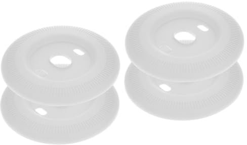 DIYEAH 2sets Thermostat Wall Plate Cover Trim Kit for Nest Thermostat Easy to Clean Backing Plate Modern Design Finish 2pcs*2