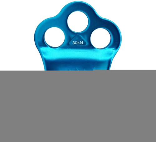 JINGLING Poulies pour Corde | Système Ascendeur à Haute Résistance 30KN | Équipement pour l'escalade en Aluminium,pour la Slackline Le Montage Le Sauvetage d Arbre et Le Rappel en Arrière Cour