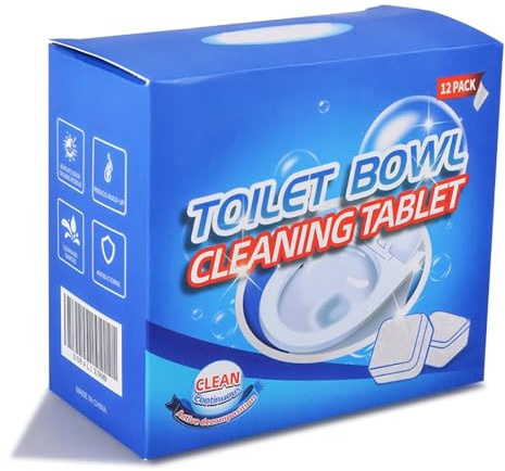 Pastilles WC à Longue Durée d'Action – Lutte Automatique contre le Tartre Urinaire et le Calcaire, Détartre Toilettes et Douche des Incrustations, pour un Entretien Minimal(1 PCS)