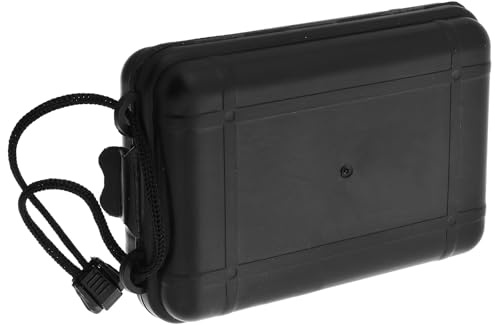 Veemoon Boîte de Rangement pour Pointes de Flèches en PE Robuste, Taille Moyenne pour 9 Pointes, Étui Compact Rembourrage Intérieur, Organisateur Multifonction pour Tir à L’Arc