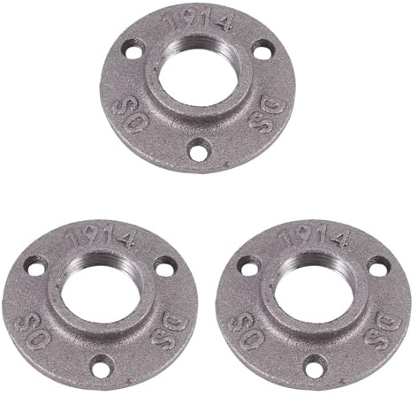 Mokamika 3X 1 flangia in ghisa Temper, flangia per tubi industriali e raccordi filettati 1 pezzo