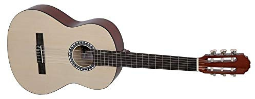 GEWA konsertgitarr Basic Plus, klassisk gitarr, lock gran, kropp lind, 1/2, natur