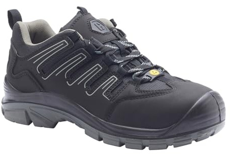 Blackrock Proton ESD Composite Safety Shoes, Safety Trainers Composite Toe Cap, Water Resistant, Wide-Fit Shoes, Working, Metal-Free, S3, Non-Steel, Warehouse, Mens Womens Ladies Unisex, Size 9