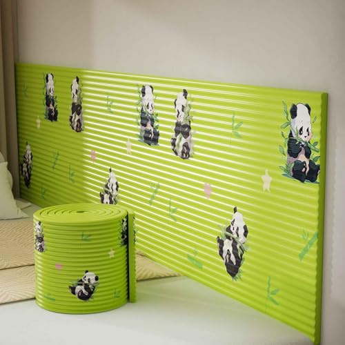 MTHGH Wandpaneele Gepolstert Kinderzimmer Wand 200cm Wandkissen Selbstklebend Kinderzimmer Wall Panels Paneele Wand Selbstklebend Wandschutz Schlafzimmer Wandschutz Bett Wandpolster(06,8 * 200cm)