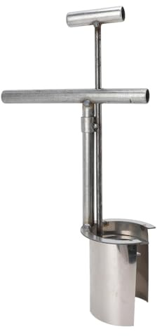 LIYJTK Trasportatore di Piante in Metallo Efficiente fioriera per bulbi Manico Lungo ergonomico per piantare Giardini