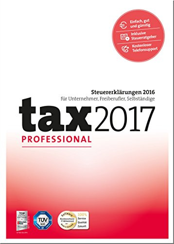 tax 2017 Professional (für Steuerjahr 2016) [PC Download]