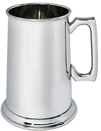 Wentworth Tankard en étain à trois pintes, tasse à bière, chope géante