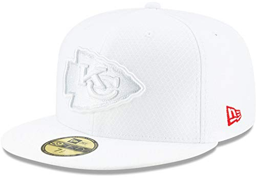 New Era 59Fifty Cap - Platinum Sideline Kansas City Chiefs - 7 1/8