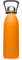 QWETCH - Große 2L Edelstahl Orange - Thermosflasche 48h Kalt & 16h Heiß Titan - Auslaufsicher & BPA-frei - Isolierflasche mit Griff - Perfekt für Camping, Picknick & Familie