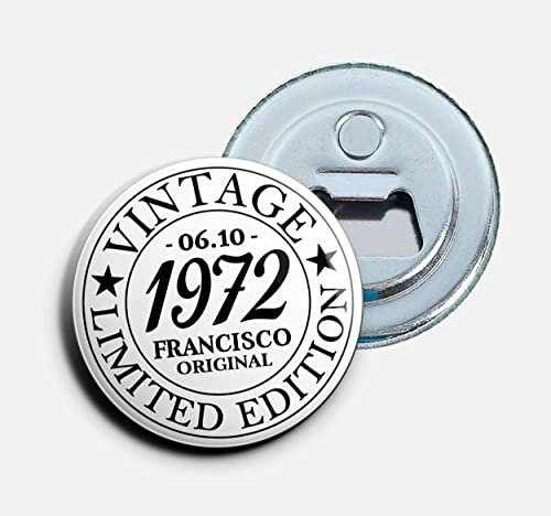 Chapas Abrebotellas con imán personalizadas para cumpleaños | Original (100)