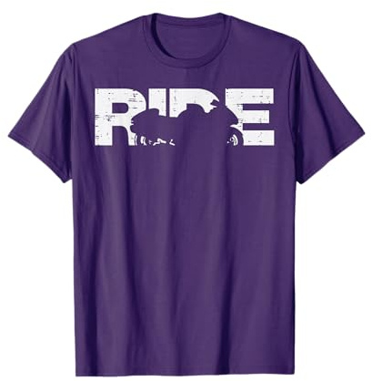 Biker Ride Motorcycle Motorbike Men Women Boys Kids Youth T-Shirt