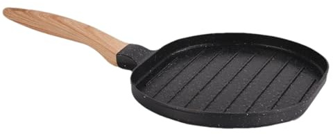 Nuytghr Non-Stick Griddle Pan | Multipurpose Grill Pan, Square Big Cooking, Skillet, Griddle for Induction Cooktop Indoor and Outdoor Grilling