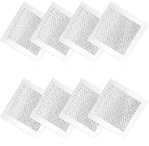 VEOIRXU Wandreparatur Patch Selbstklebendes 8 Stück Trockenbau Reparatur Pflaster Aluminium Stoff Putzklebebänder Set Drywall Tool Gipskarton für Löchern Rissen Beschädigter Wänden Decken 10x10cm