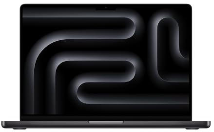 Apple MacBook Pro 2023, Puce M3 Max avec CPU 14 cœurs, GPU 30 cœurs (14 Pouces, 36 Go de RAM, 1To SSD Stockage) (QWERTY Anglais) Noire Sidéral (Reconditionné)